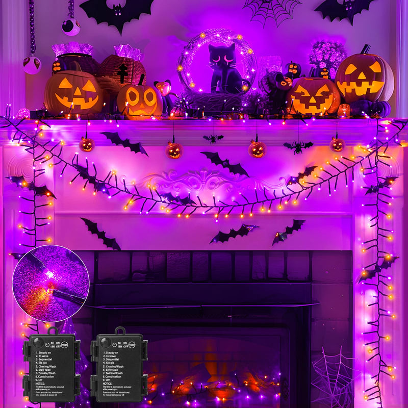 Brightown Battery Operated Halloween Lights Outdoor
