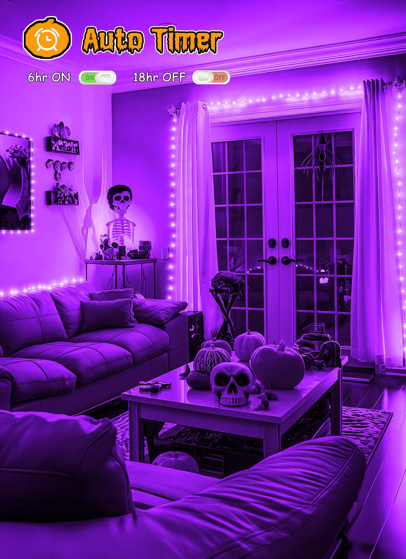 Brightown Battery Operated Halloween Lights Outdoor