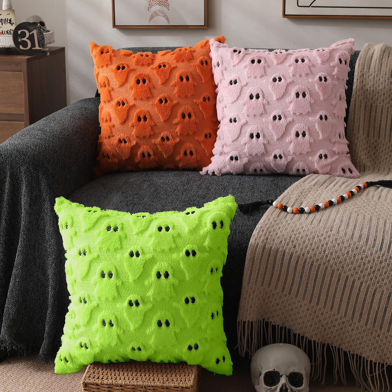 DFXSZ Halloween Ghost Pillow Covers – Set of 2