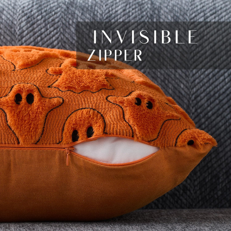 DFXSZ Halloween Ghost Pillow Covers – Set of 2