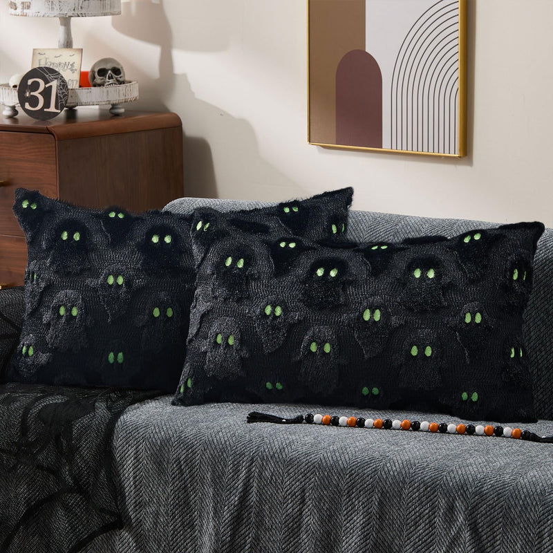 DFXSZ Halloween Ghost Pillow Covers – Set of 2