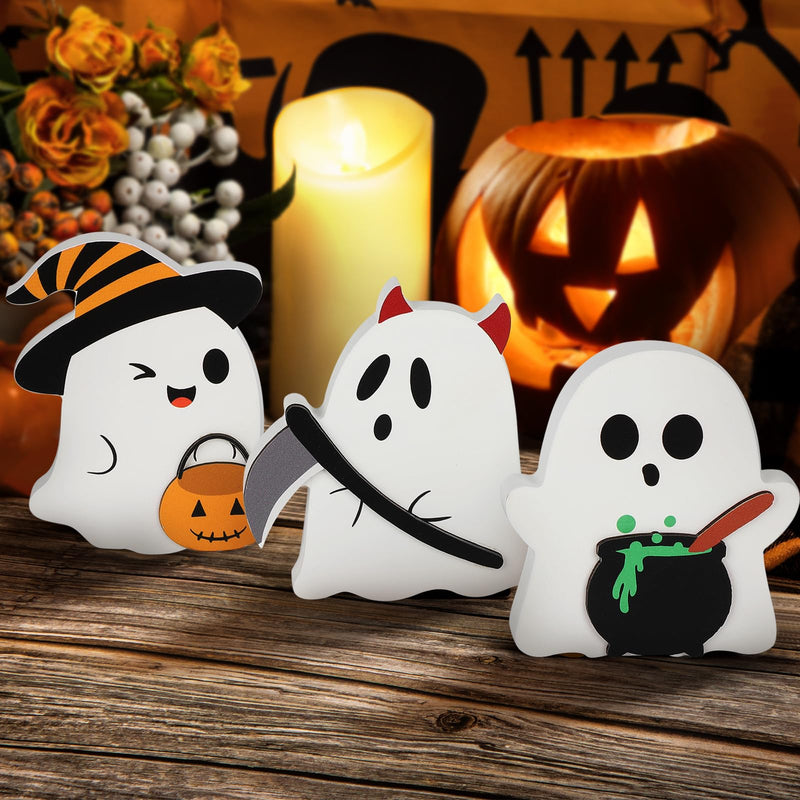 COCHIE Cute Ghost Halloween Decorations Indoor