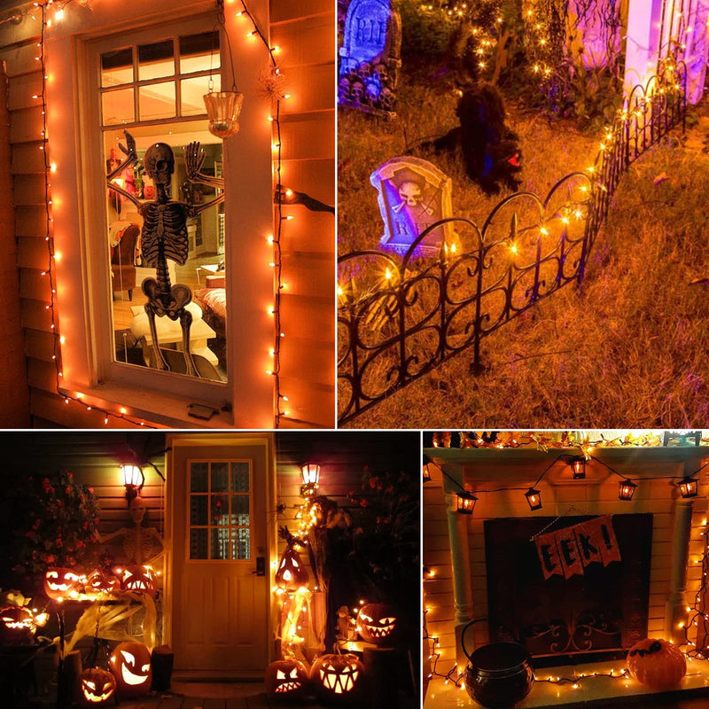 Minetom 25FT Halloween Purple String Lights