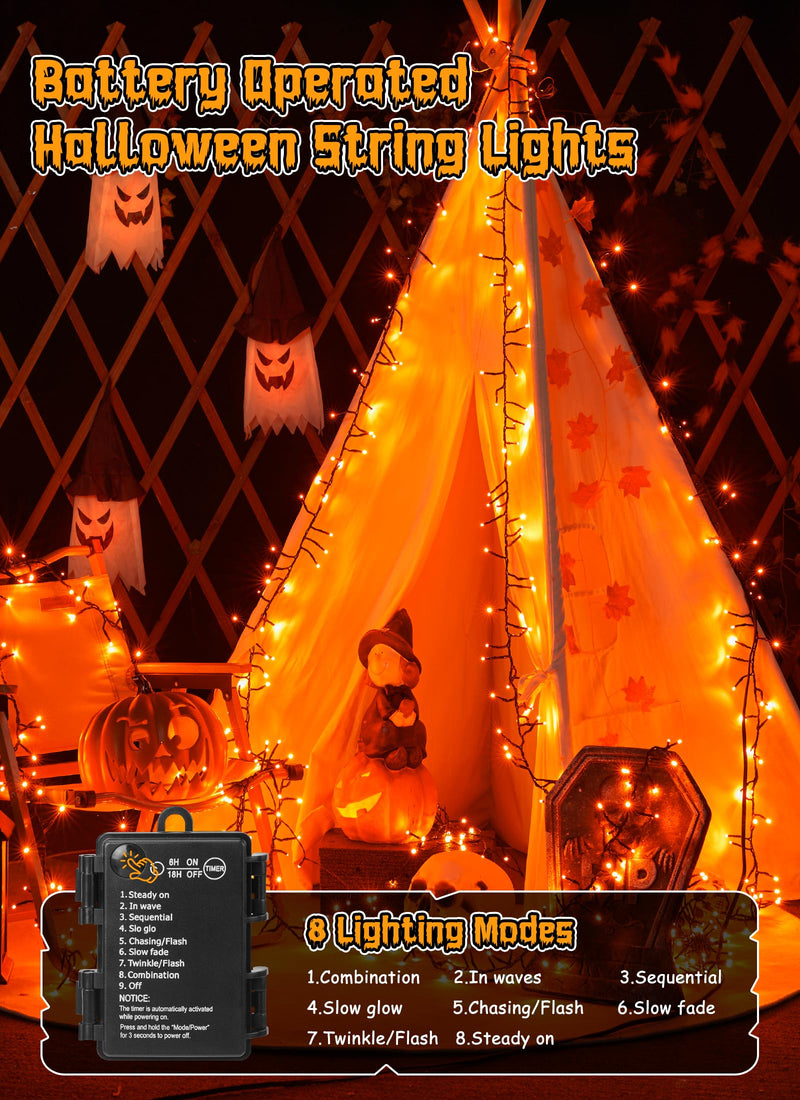 Brightown Battery Operated Halloween Lights Outdoor