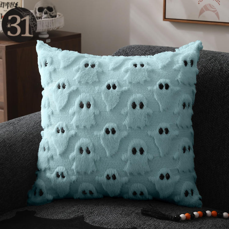 DFXSZ Halloween Ghost Pillow Covers – Set of 2