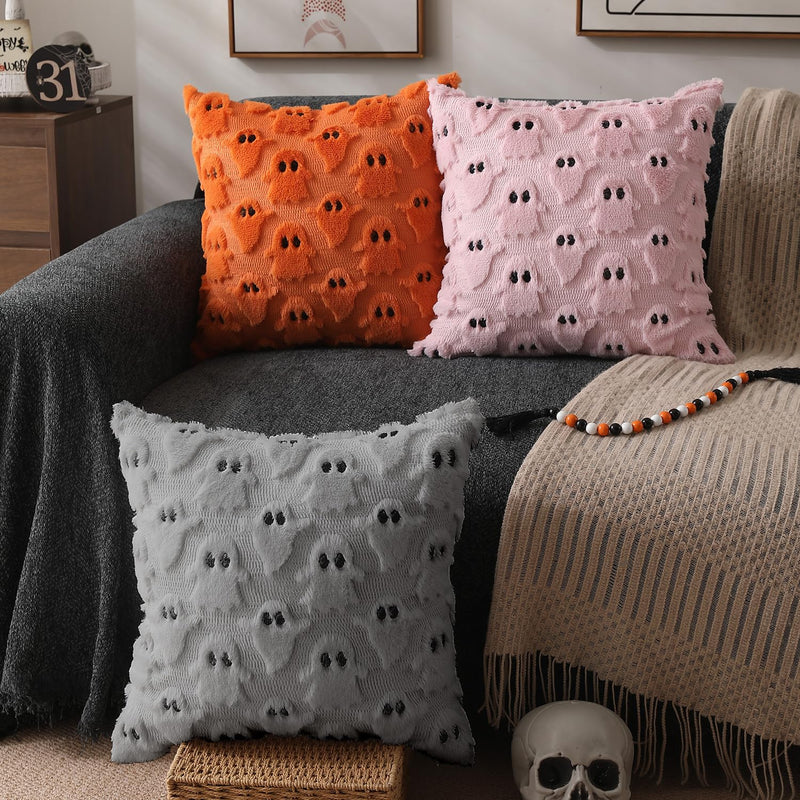 DFXSZ Halloween Ghost Pillow Covers – Set of 2