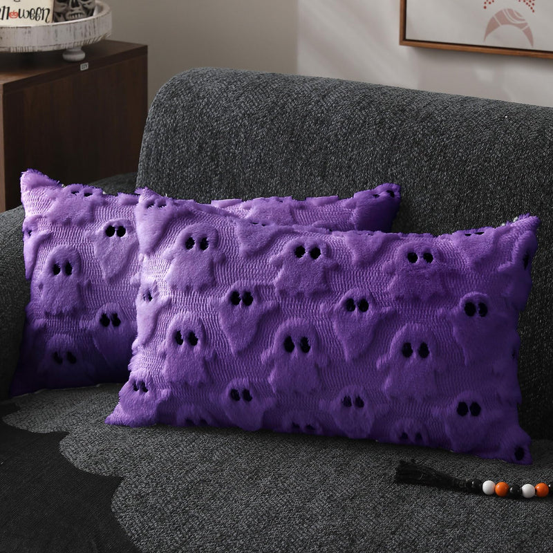 DFXSZ Halloween Ghost Pillow Covers – Set of 2