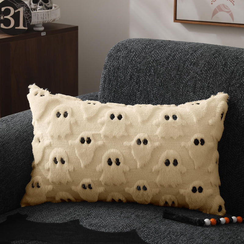 DFXSZ Halloween Ghost Pillow Covers – Set of 2
