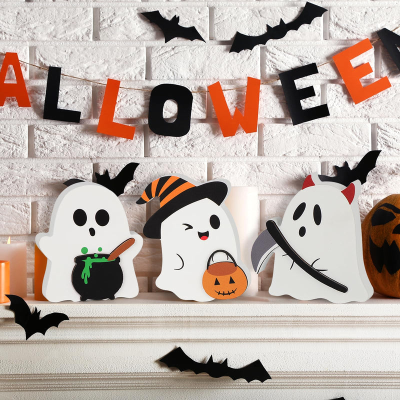 COCHIE Cute Ghost Halloween Decorations Indoor