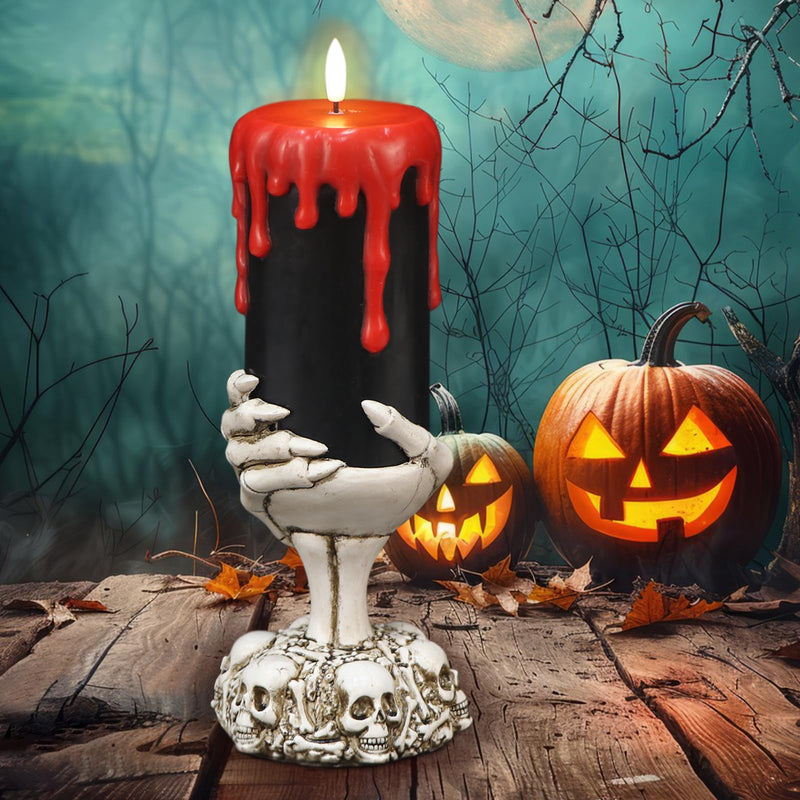 Eldnacele Halloween Flameless LED Candles