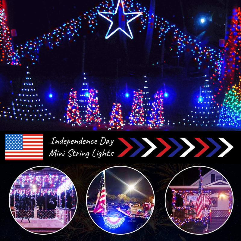 Minetom 25FT Halloween Purple String Lights