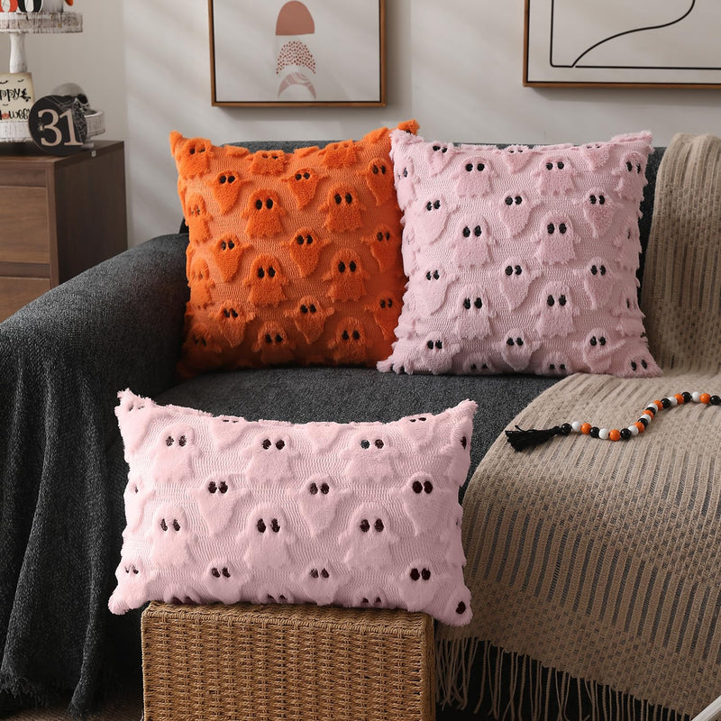 DFXSZ Halloween Ghost Pillow Covers – Set of 2