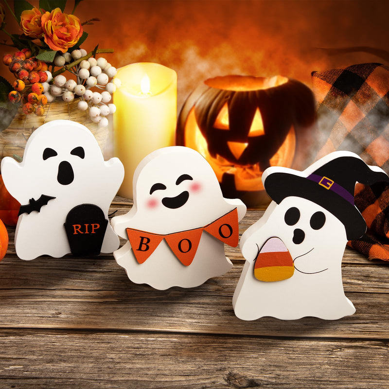 COCHIE Cute Ghost Halloween Decorations Indoor