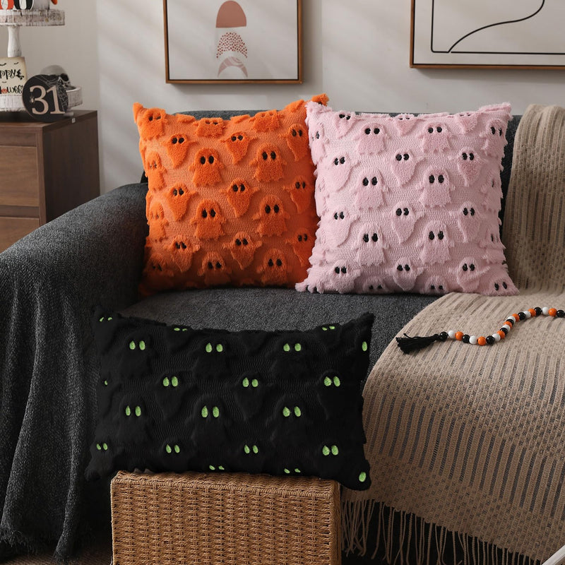 DFXSZ Halloween Ghost Pillow Covers – Set of 2