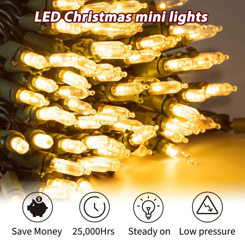 Minetom 25FT Halloween Purple String Lights