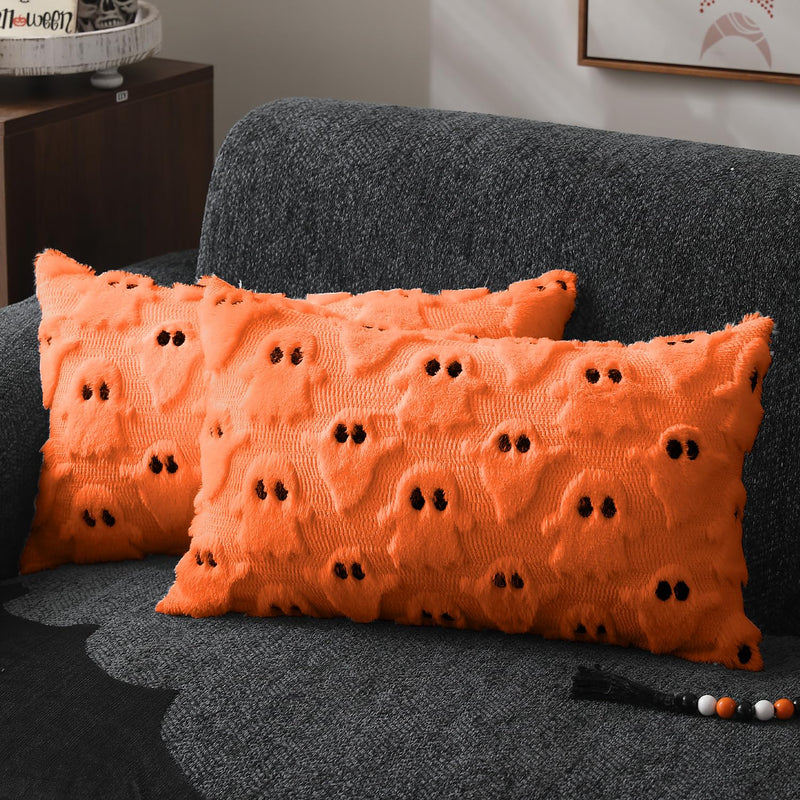 DFXSZ Halloween Ghost Pillow Covers – Set of 2