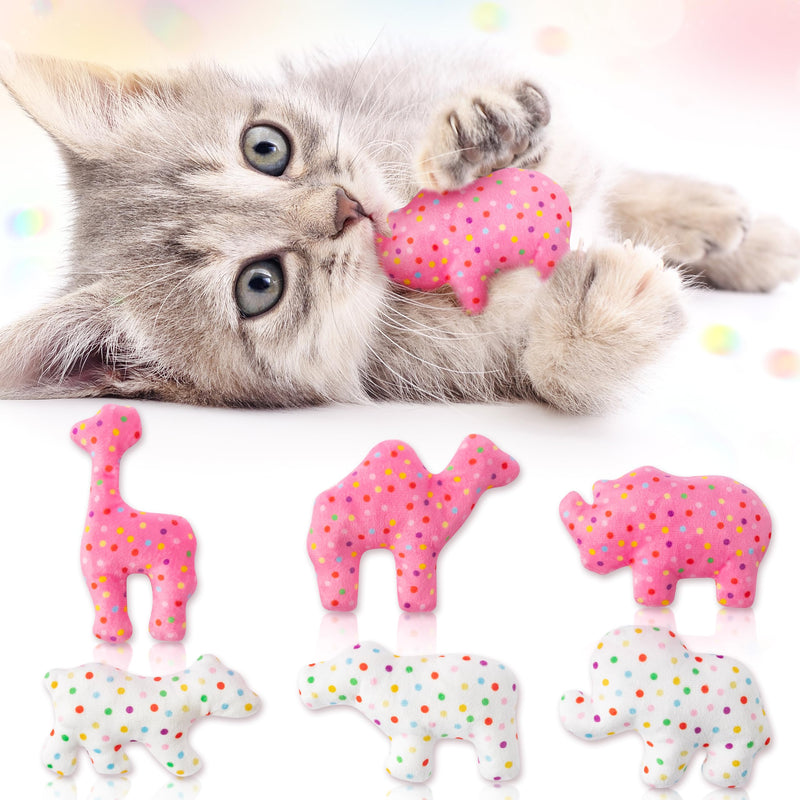 MALLMALL6 Halloween Catnip Toys – 5pcs Pumpkin Teething Set for Kittens & Cats