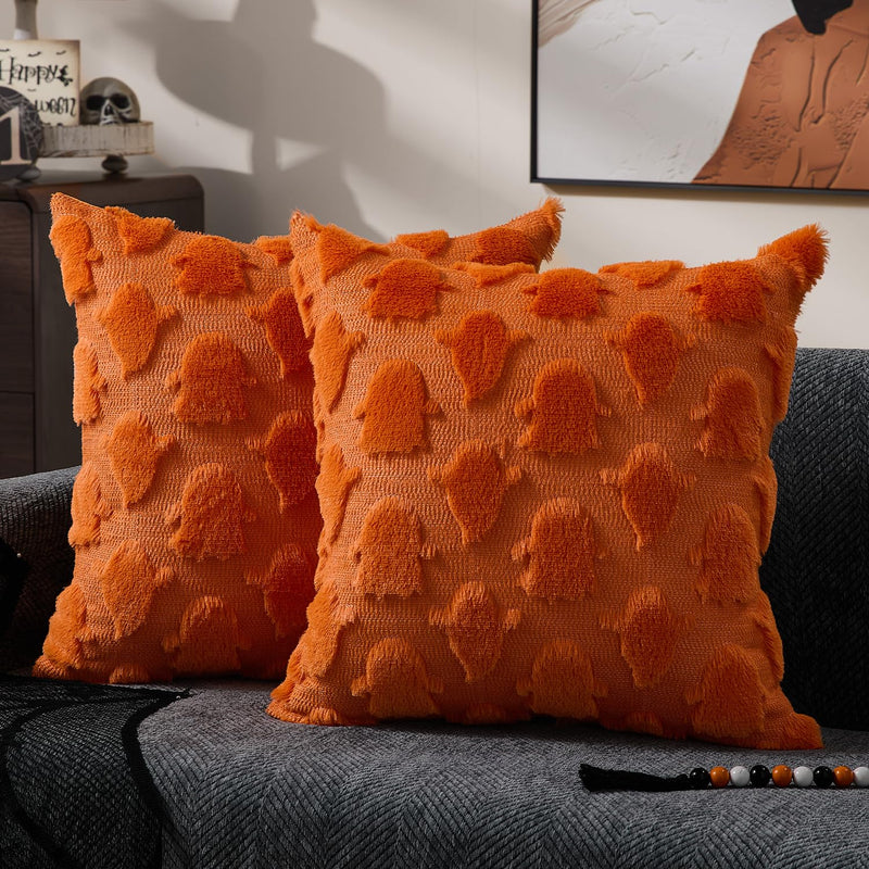 DFXSZ Halloween Ghost Pillow Covers – Set of 2
