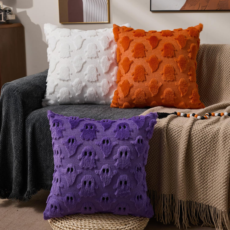 DFXSZ Halloween Ghost Pillow Covers – Set of 2