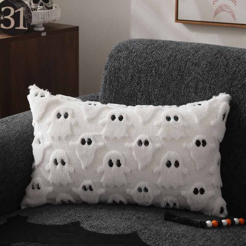 DFXSZ Halloween Ghost Pillow Covers – Set of 2