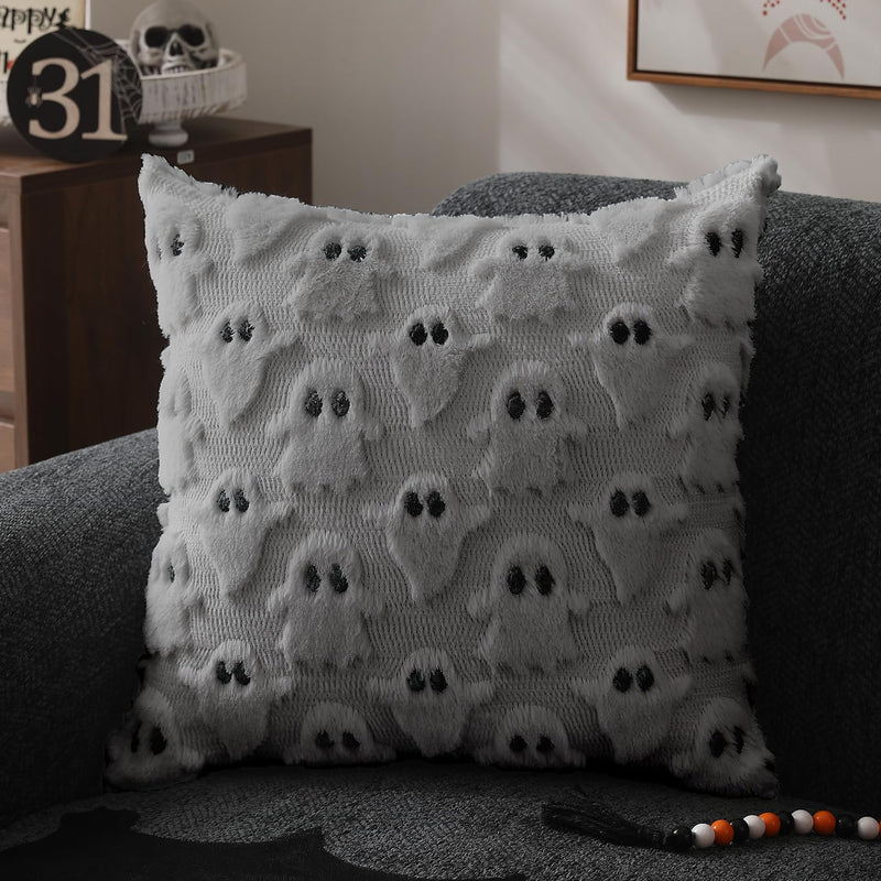 DFXSZ Halloween Ghost Pillow Covers – Set of 2