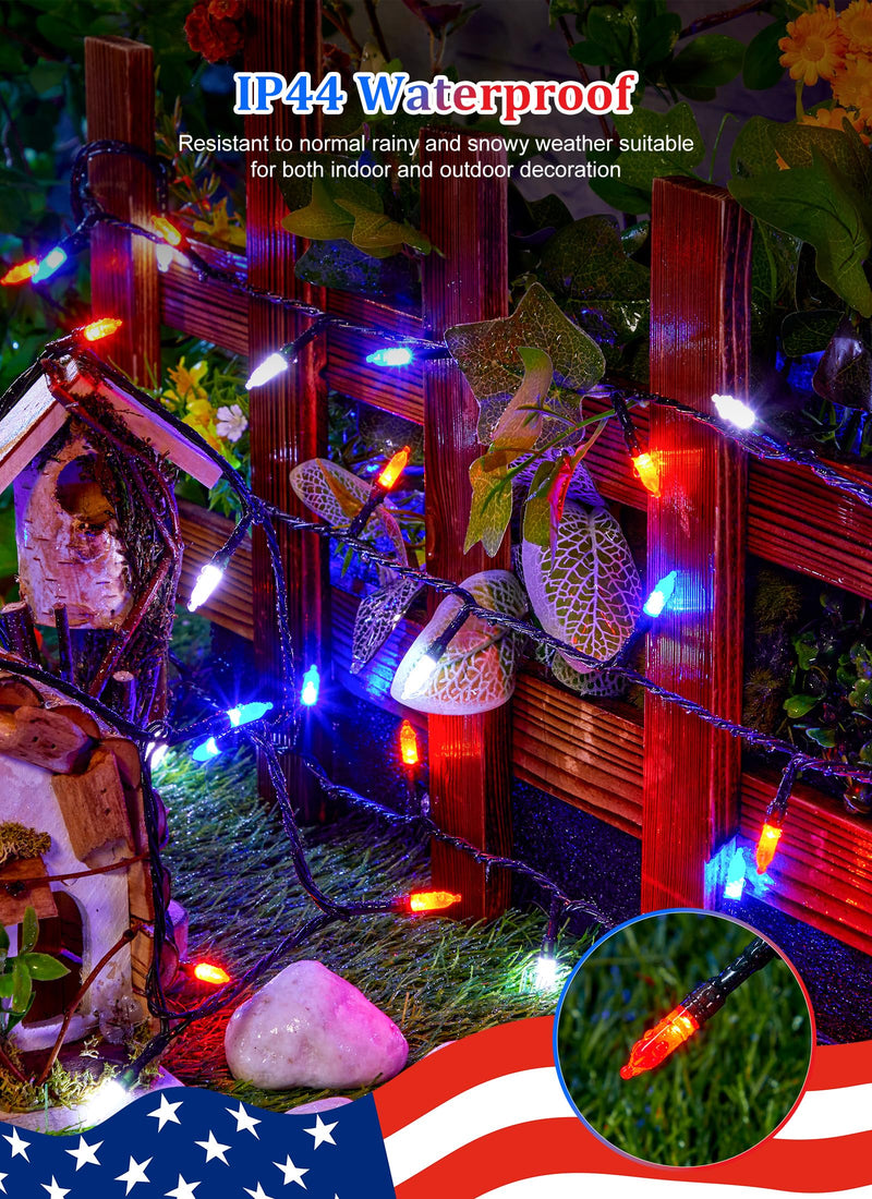 Minetom 25FT Halloween Purple String Lights