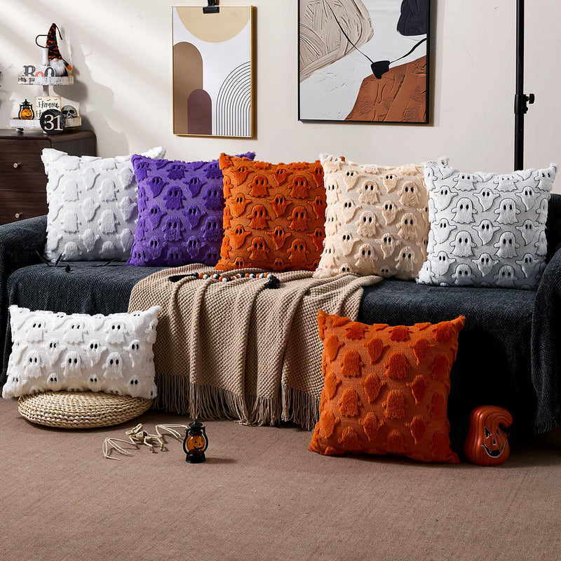 DFXSZ Halloween Ghost Pillow Covers – Set of 2
