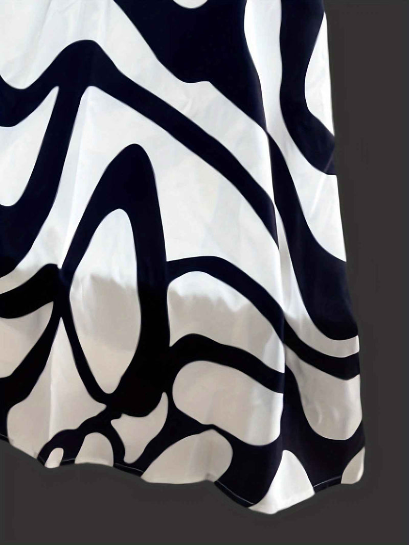 A Versatile Product Offering - a Full-Print Midi Skirt