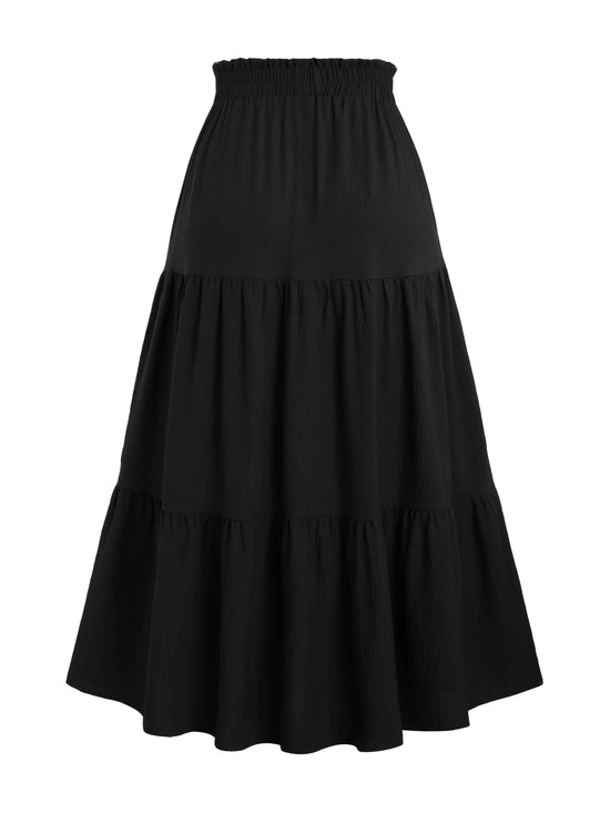 Perfect Spring/Summer A-Line Midi Skir
