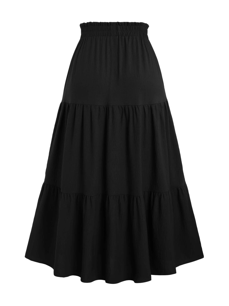 Perfect Spring/Summer A-Line Midi Skir