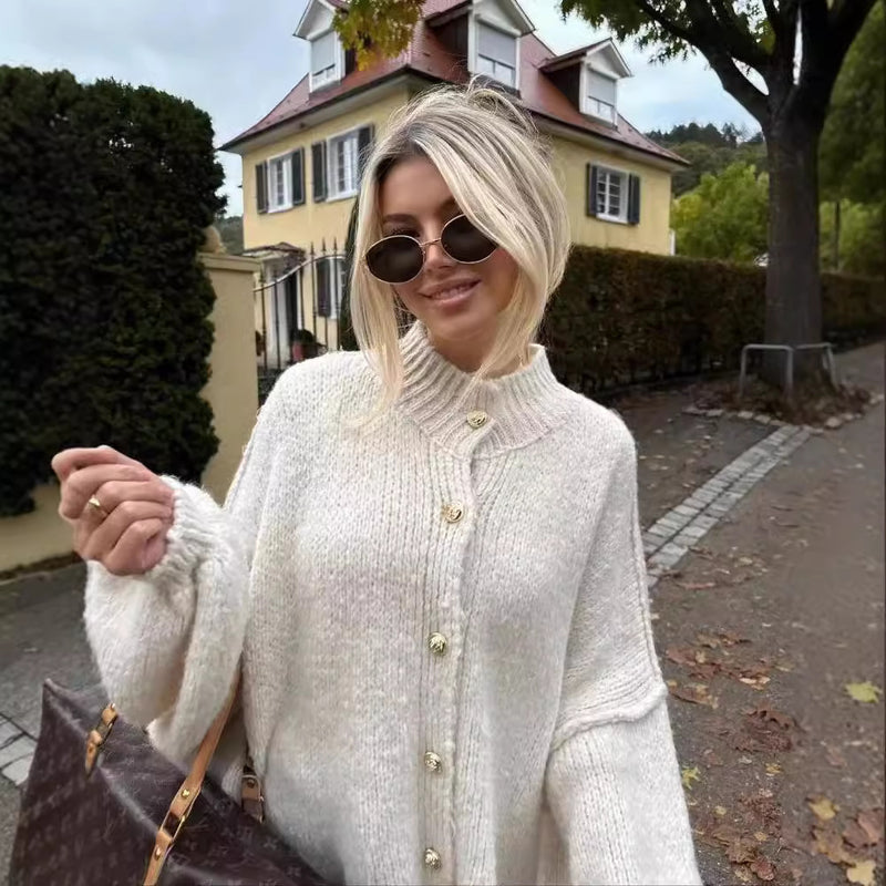 French Fashion Loose Sweater For Women