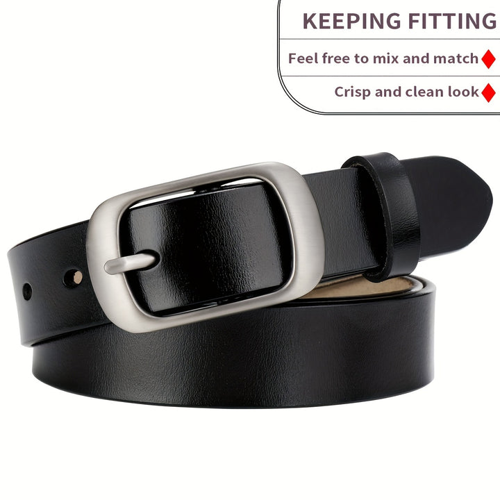 Fashionable Genuine Leather Belt Versatile Cowhide Waist Belt